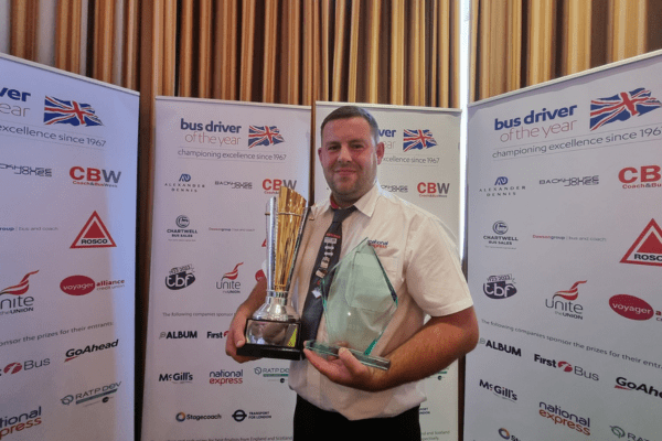National Express West Midlands driver crowned UK’s Bus Driver of the Year 